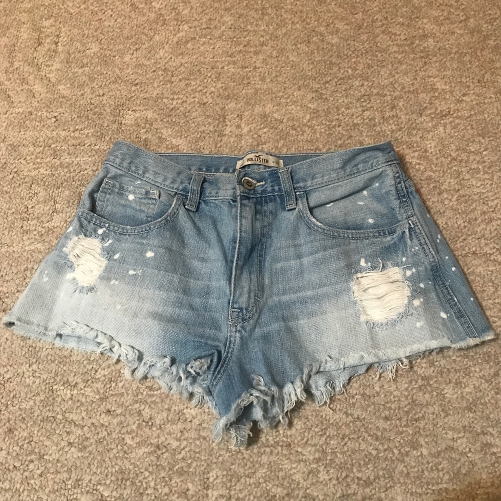 Hollister jean shorts